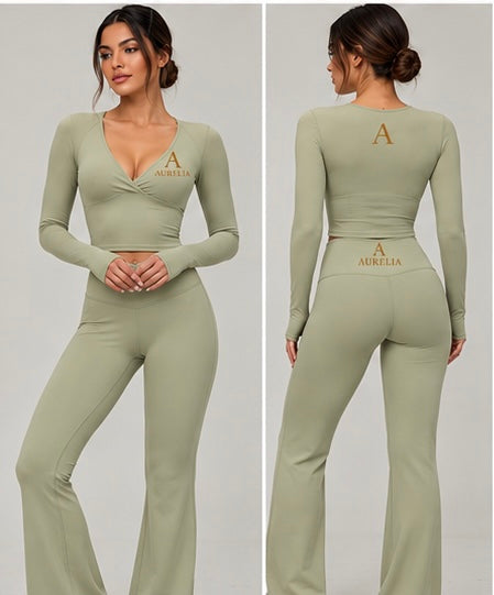 Aurelia Luxe Flare Legging Set